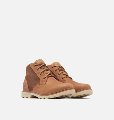Men's Carson Chukka Boot, Color: Elk, Oatmeal, image 2