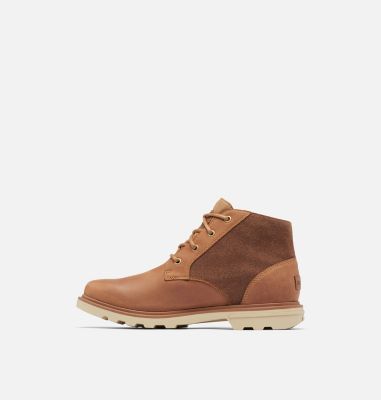 Men's Carson Chukka Boot, Color: Elk, Oatmeal, image 4