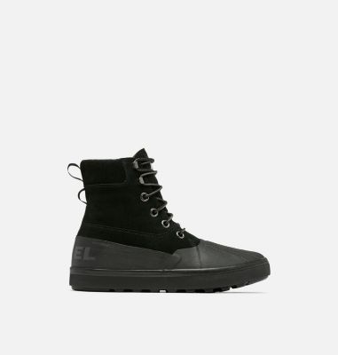 Mens black outlet waterproof boots