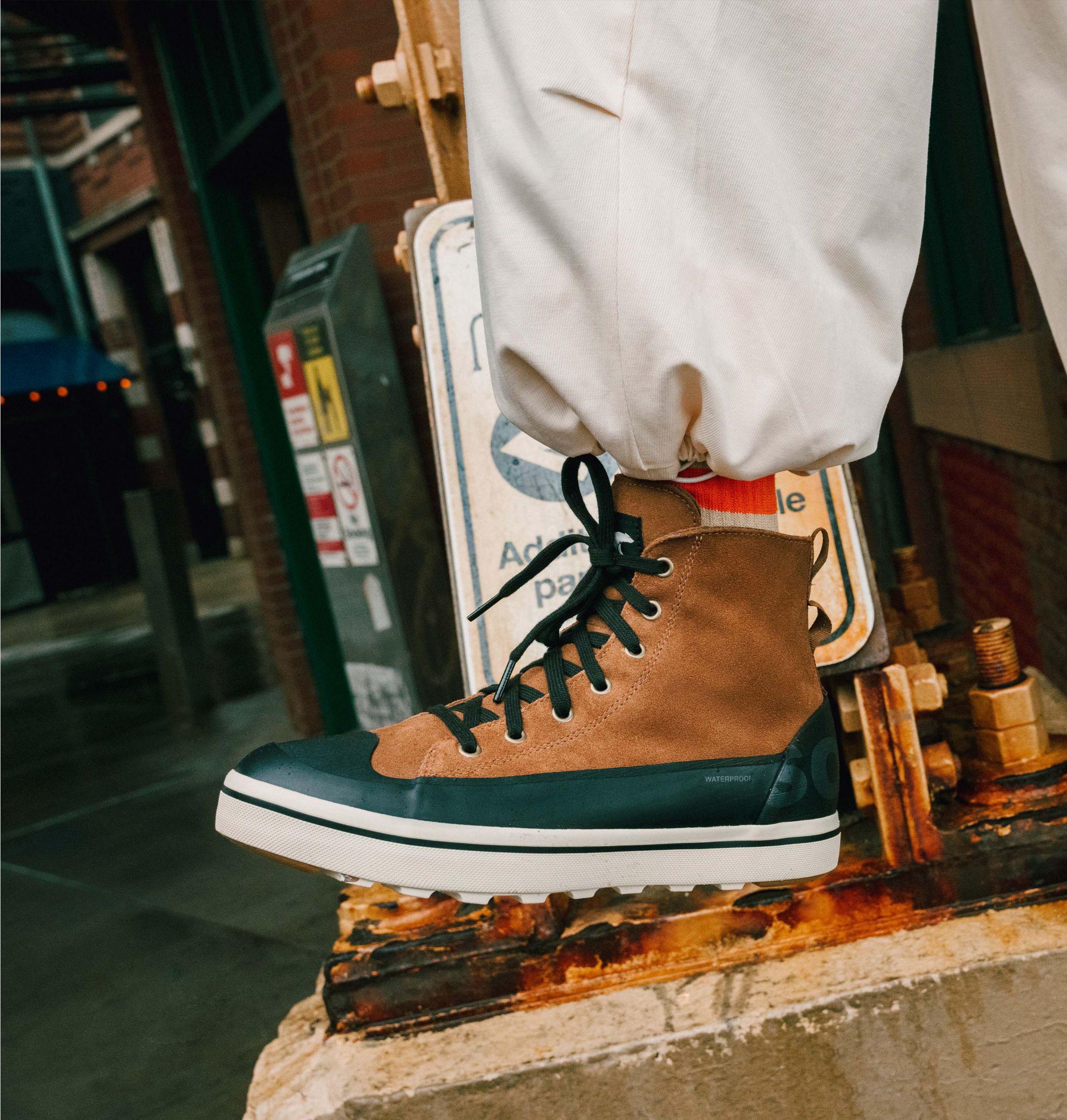 お手頃価格 SOREL CHEYANNE premium 防水 MEN'S ブーツ - www