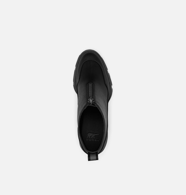 Women's Brex Heel Zip Boot, Color: Black, Black, image 5
