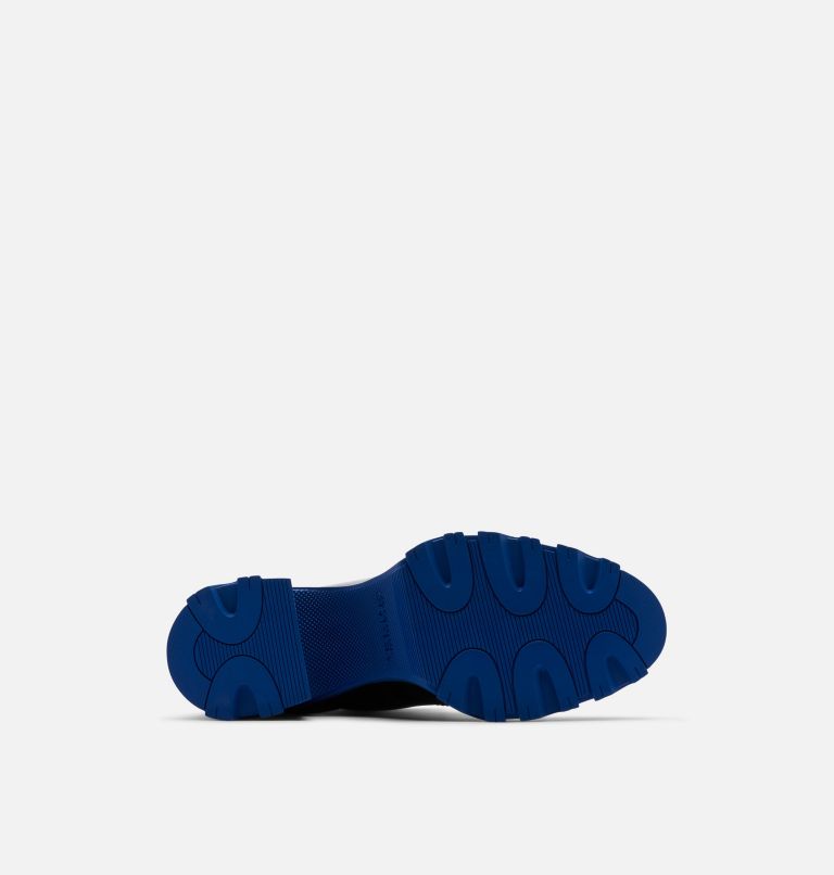 Women's Brex Heel Zip Boot, Color: Black, Cobalt Blue, image 6