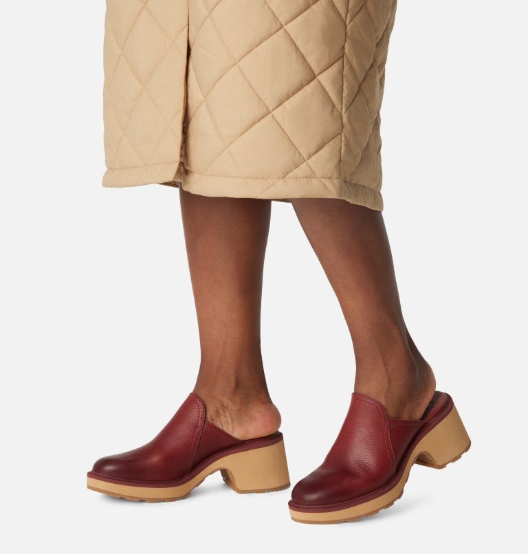 Women's Hi-Line Heel Mule, Color: Spice, Tawny Buff, image 7