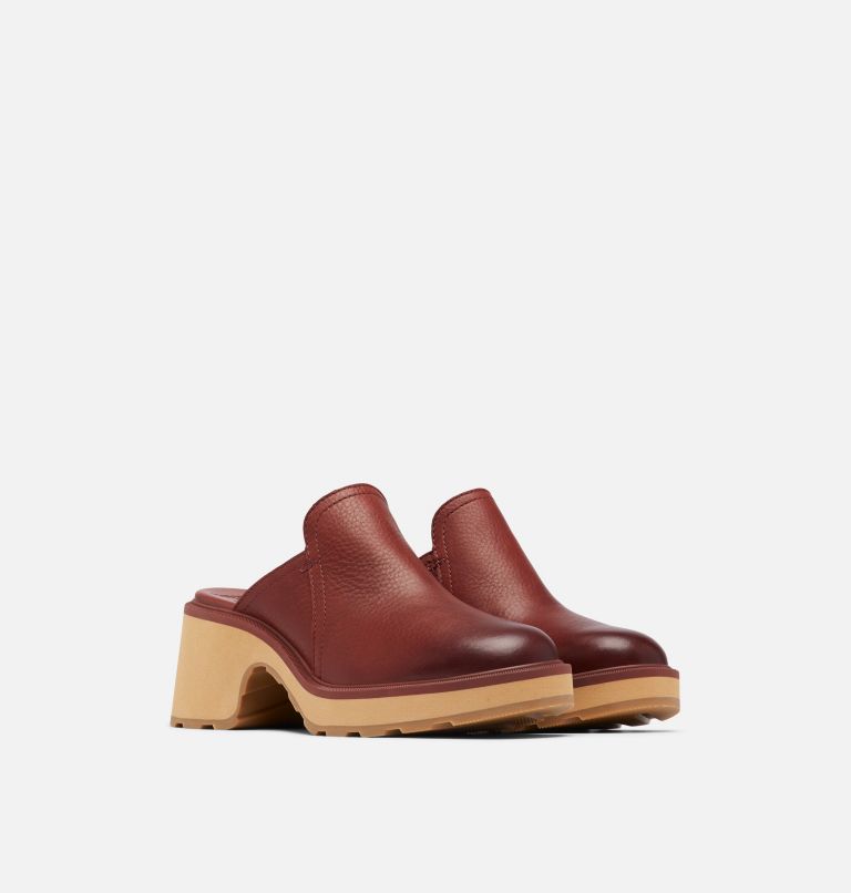 Women's Hi-Line Heel Mule, Color: Spice, Tawny Buff, image 2