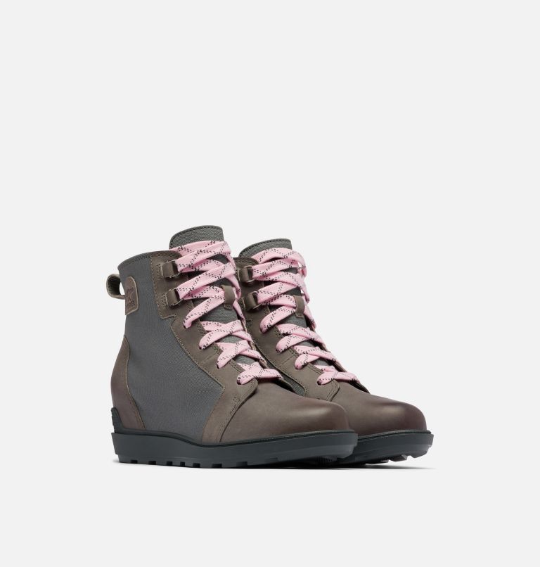 Bottillon lacé Evie II NW pour femme, Color: Quarry, Grill, image 2