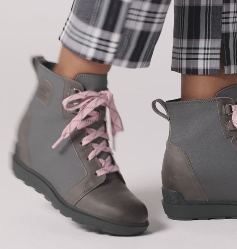 Bottillon lacé Evie II NW pour femme, Color: Quarry, Grill