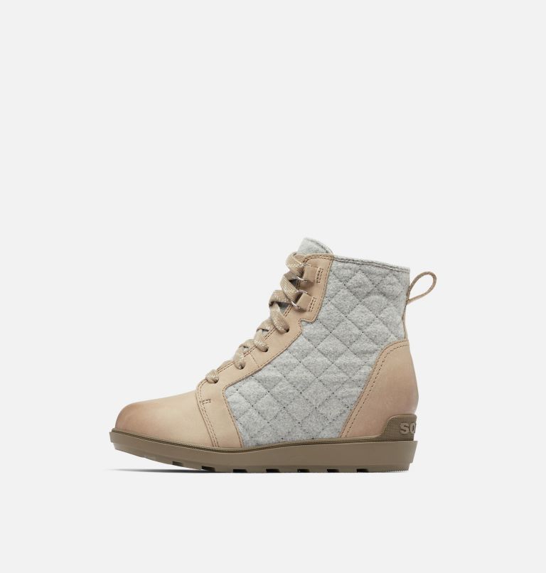 Thumbnail: Women's Evie II NW Lace Bootie, Color: Omega Taupe, Wet Sand, image 4
