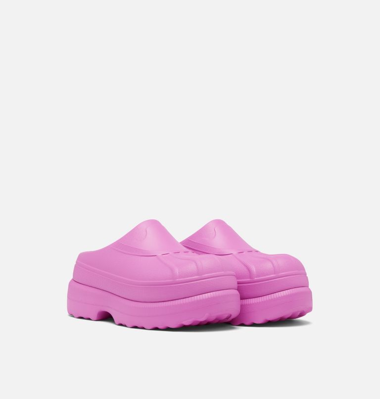 CARIBOU Women's Clog, Color: Foxglove, Sea Salt, image 2