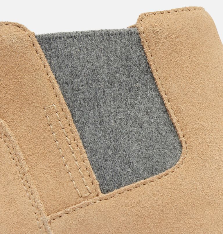 EMELIE III Women's Waterproof Chelsea Bootie, Color: Dusty Tan, Gum 10, image 9