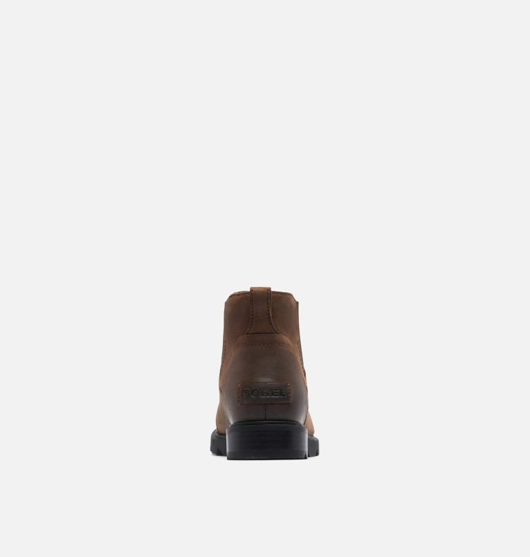EMELIE III Women's Waterproof Chelsea Bootie, Color: Tobacco, Black, image 3