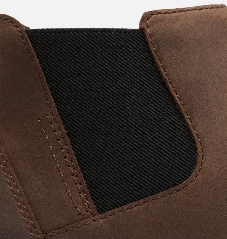 EMELIE III Women's Waterproof Chelsea Bootie, Color: Tobacco, Black, image 9