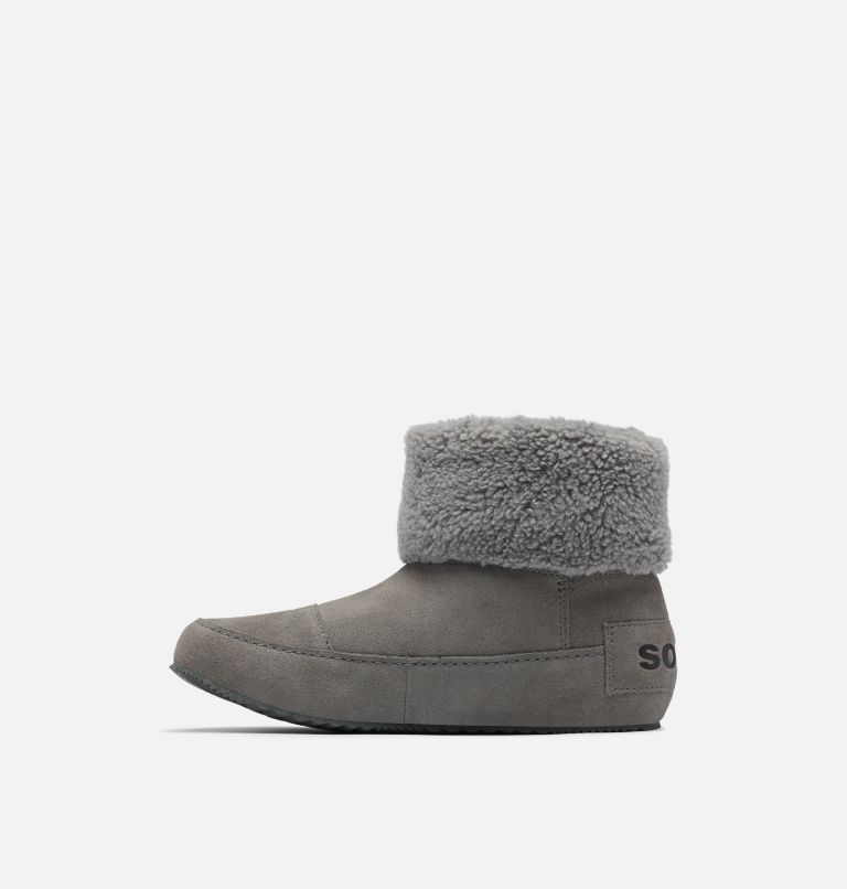 Women's SOREL Go - Stumptown Bootie Slipper, Color: Quarry, Grill, image 4