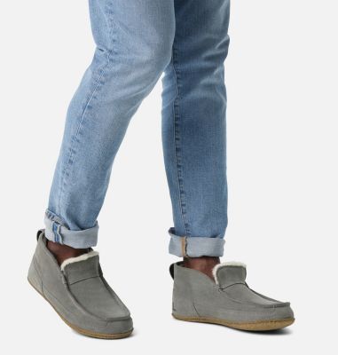 Men's Manawan II Moc Slipper, Color: Quarry, Gum