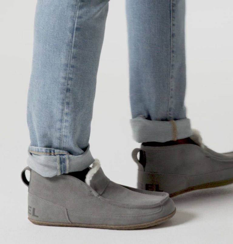 Men's Manawan II Moc Slipper, Color: Quarry, Gum