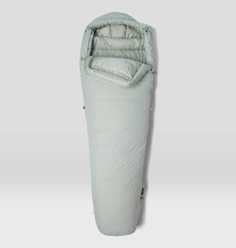 White sleeping outlet bag