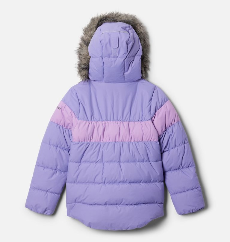 Girls' Arctic Blast II Jacket, Color: Paisley Purple, Gumdrop, image 2
