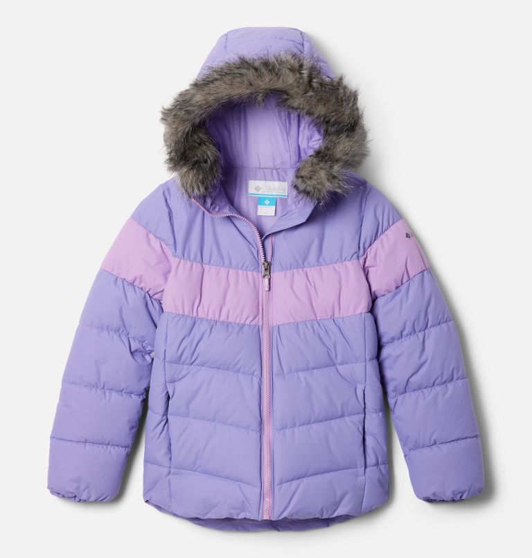 Girls' Arctic Blast II Jacket, Color: Paisley Purple, Gumdrop, image 1