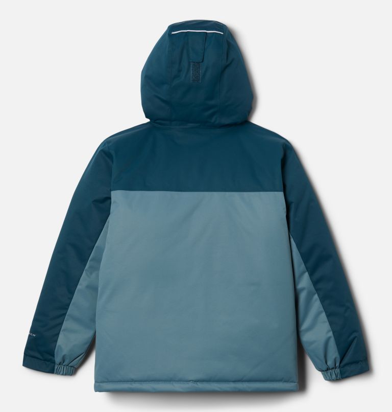 Boys' Hikebound Insulated Jacket, Color: Metal, Night Wave, image 2