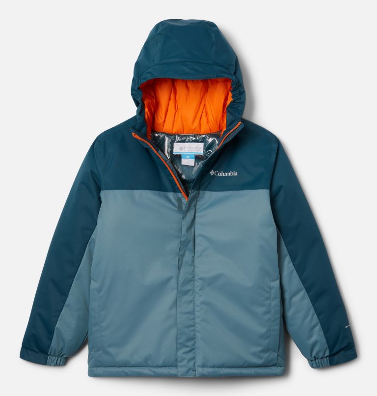 Boys' Hikebound Insulated Jacket, Color: Metal, Night Wave, image 1