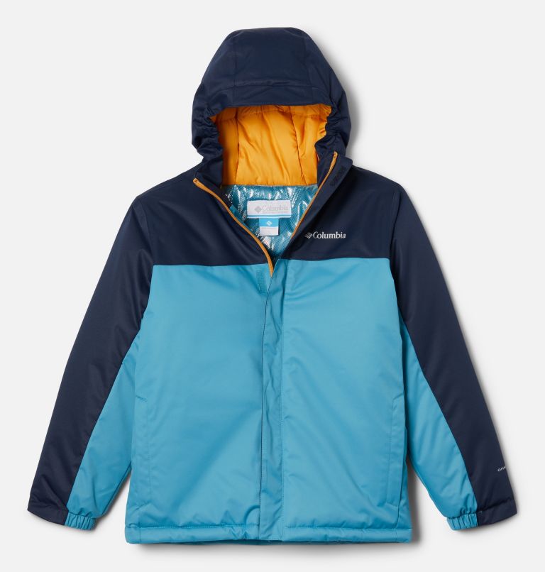 Boys' Hikebound Insulated Jacket, Color: Shasta, Collegiate Navy, image 1