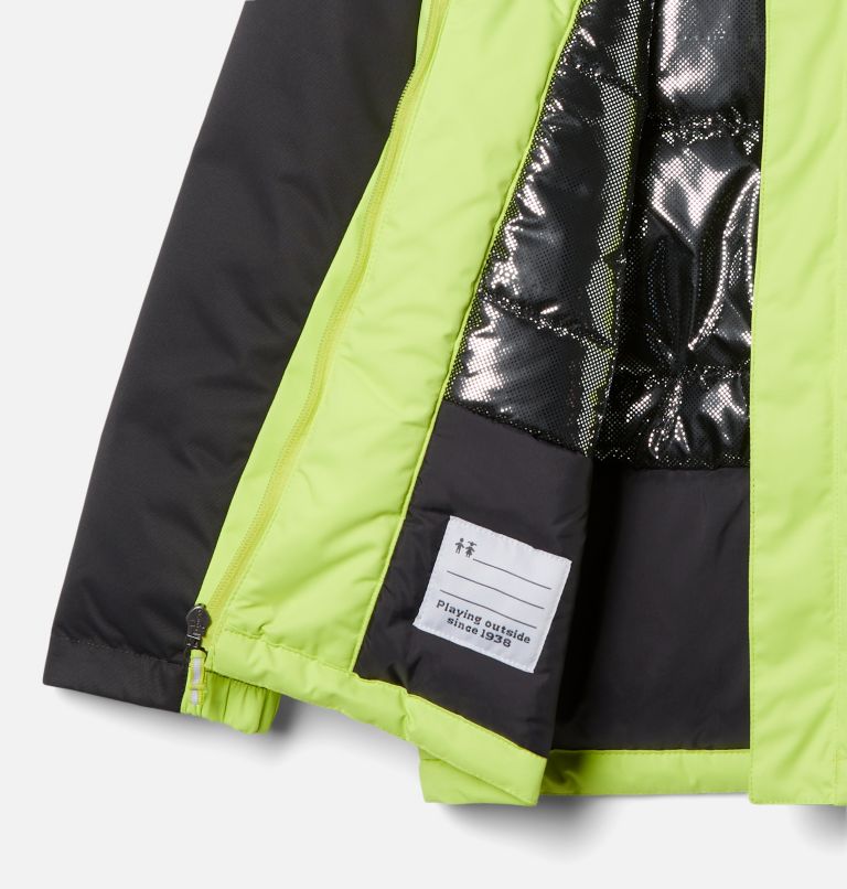 Thumbnail: Boys' Hikebound Insulated Jacket, Color: Radiation, Shark, image 3