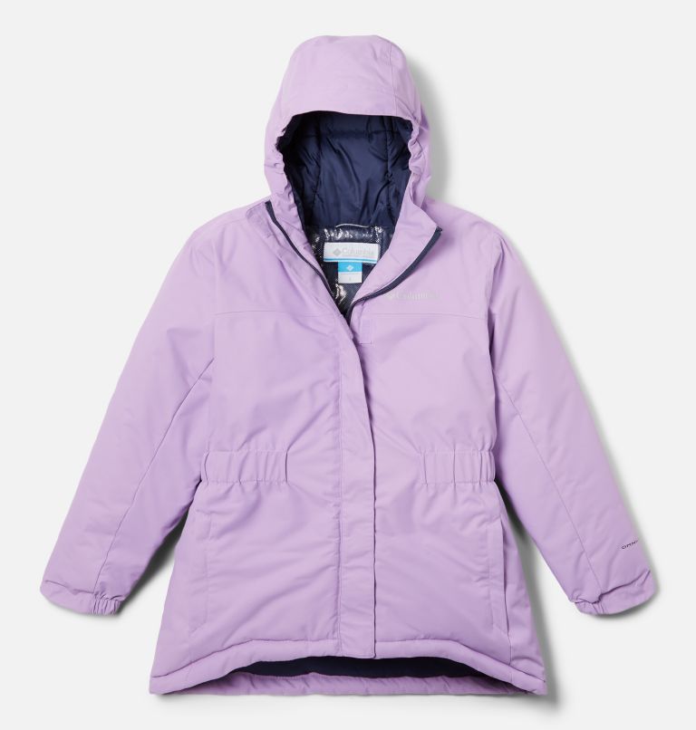 Thumbnail: Manteau long isolant Hikebound pour fille, Color: Gumdrop, image 1