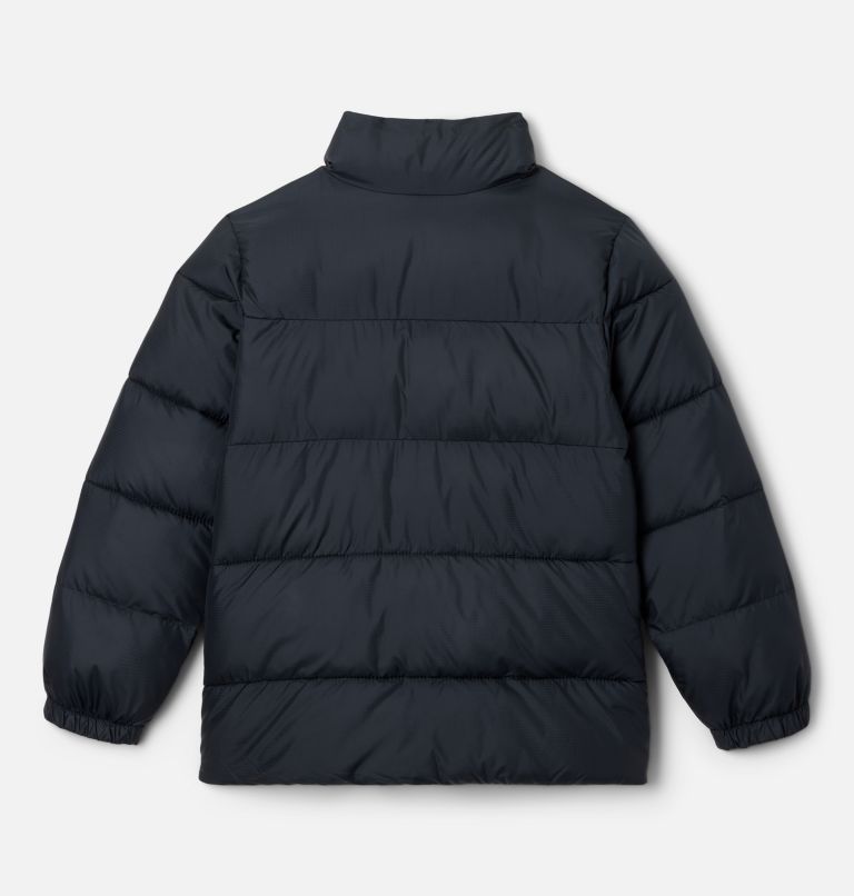 Thumbnail: Youth Unisex Puffect Puffer Jacket, Color: Black, image 2