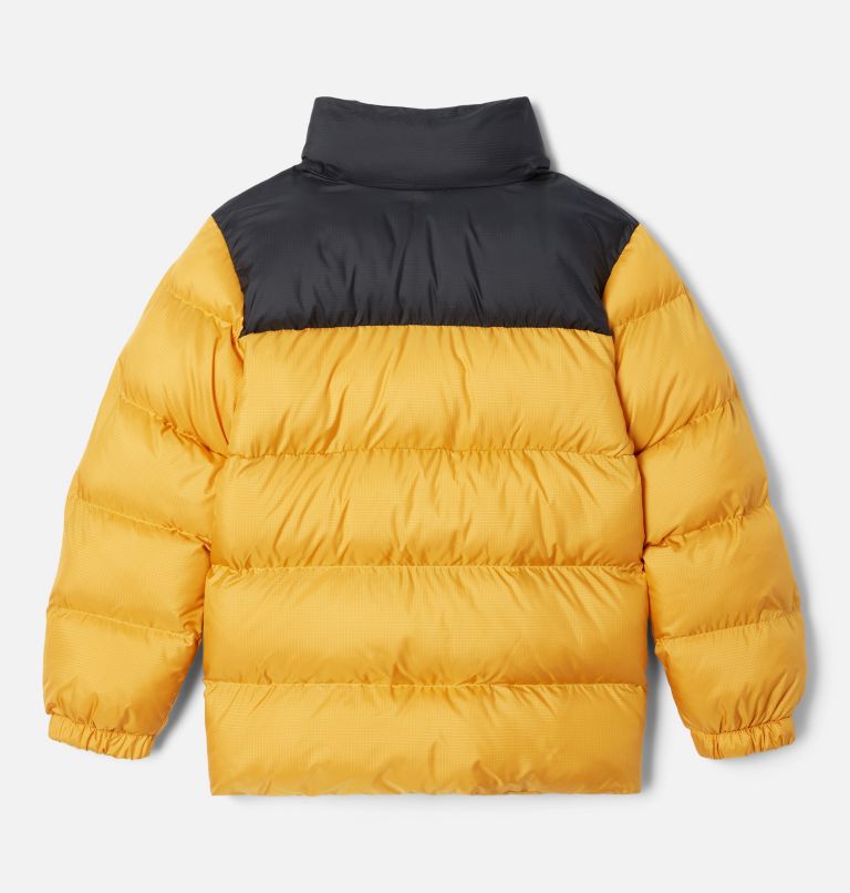 Thumbnail: Youth Unisex Puffect Puffer Jacket, Color: Raw Honey, Shark, image 2