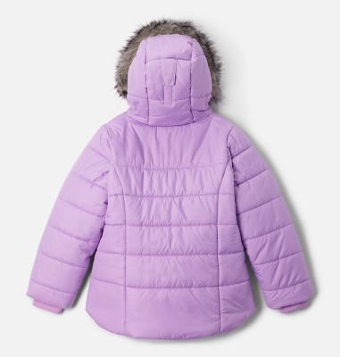 Girls' Katelyn Crest II Hooded Jacket, Color: Gumdrop