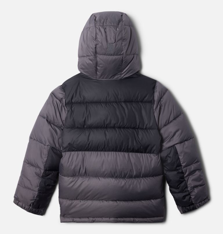 Thumbnail: Youth Pike Lake II Hooded Insulated Puffer Jacket, Color: City Grey, Shark, image 2