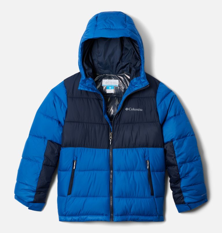 Pike Lake II Hooded Jacket | 432 | L, Color: Bright Indigo, Collegiate Navy, image 1
