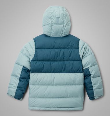 Youth Pike Lake II Hooded Puffer Jacket, Color: Crushed Blue, Everblue, image 10