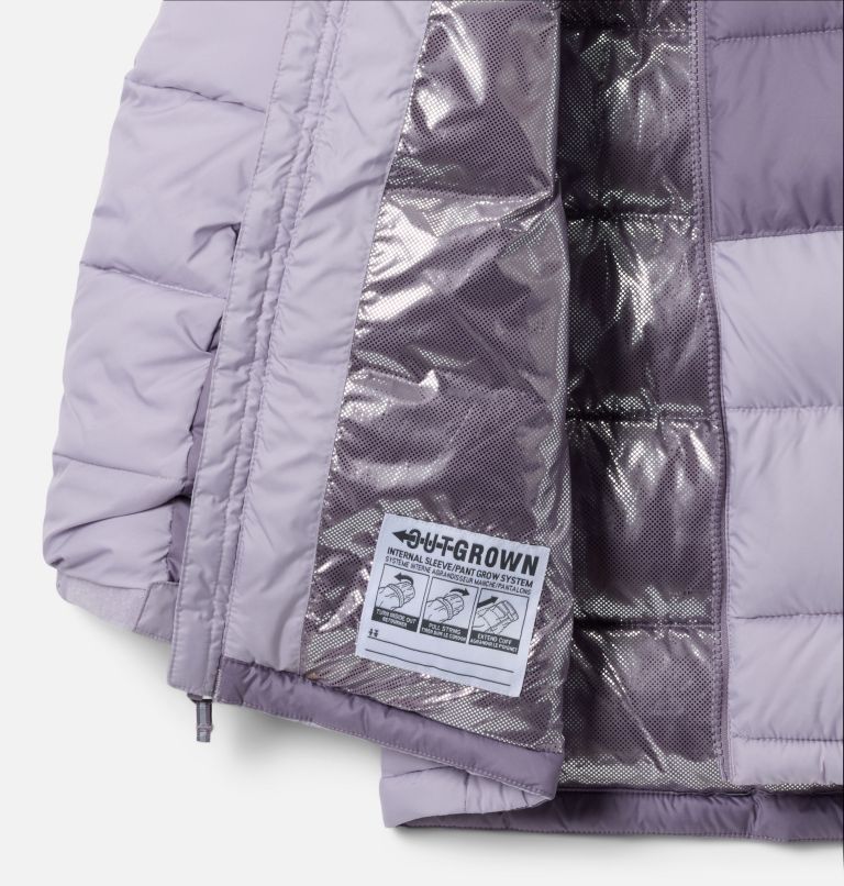 Kids' Pike Lake II Hooded Jacket, Color: Lavender Pearl, Shale Purple, image 3