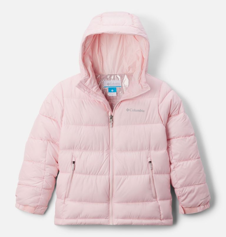 Columbia pink puffer jacket best sale