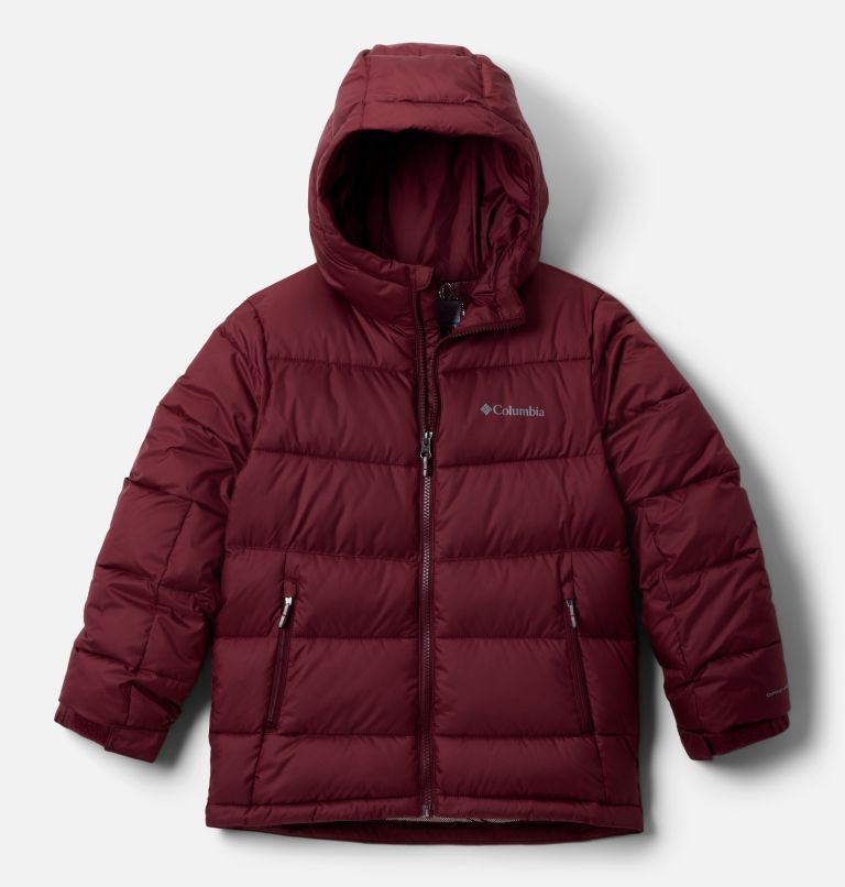 Kids' Pike Lake II Hooded Jacket, Color: Rich Wine, image 1