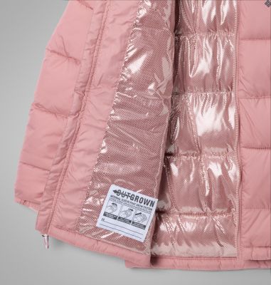 Kids' Pike Lake II Hooded Jacket, Color: Eraser Pink, image 3