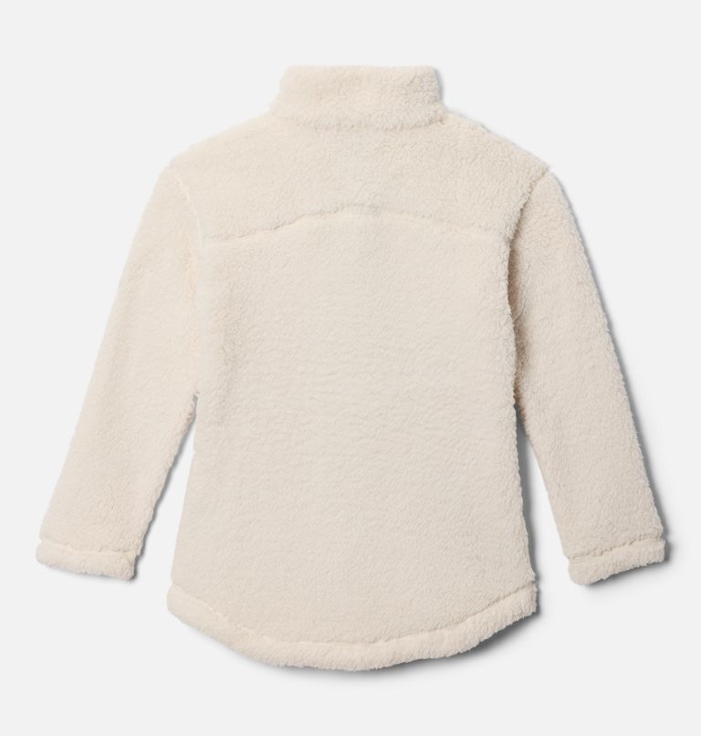 Girls' West Bend Full Zip Fleece Jacket, Color: Chalk, image 2