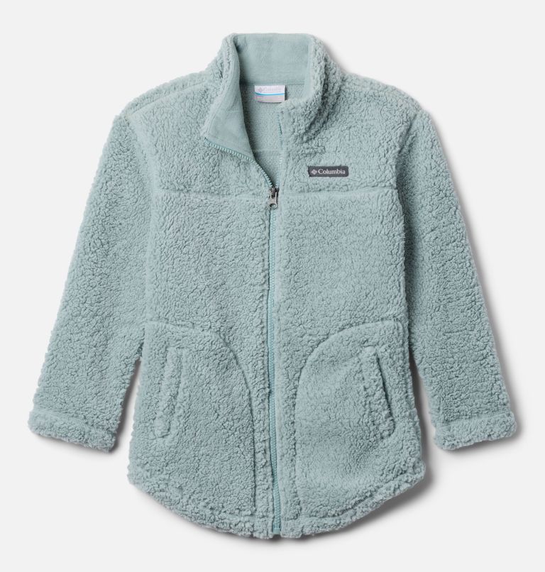 Girls' West Bend Full Zip Fleece Jacket, Color: Crushed Blue, image 1