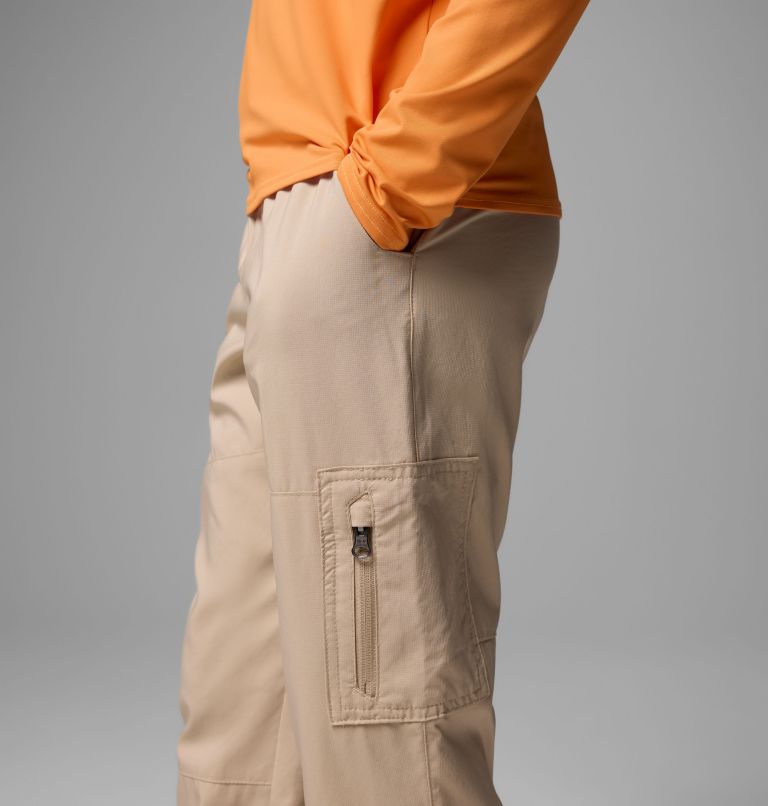 Boys' Silver Ridge Utility Cargo Hiking Trousers, Color: Ancient Fossil, image 6