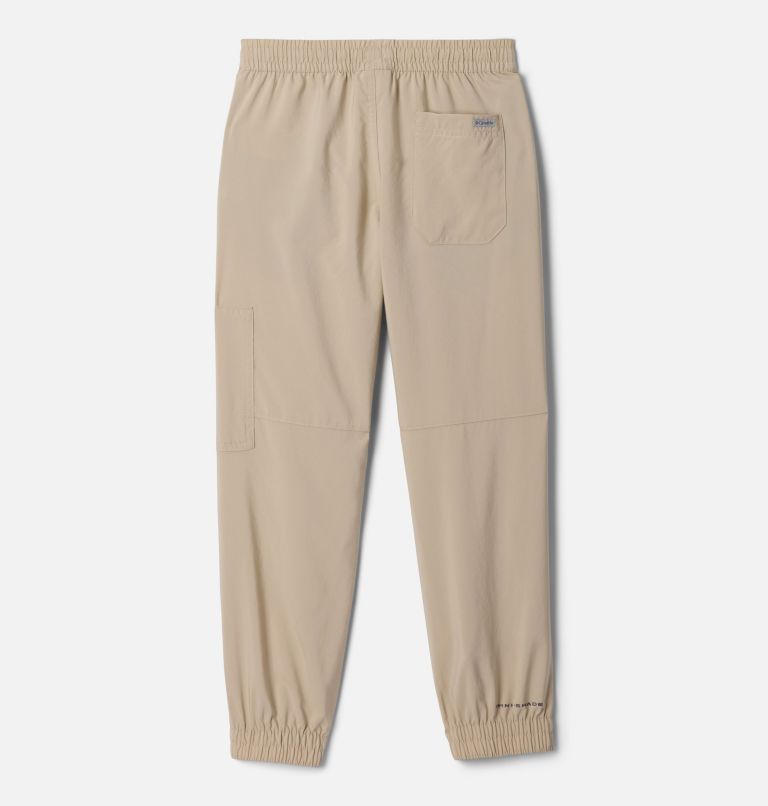 Boys' Silver Ridge Utility Cargo Hiking Trousers, Color: Ancient Fossil, image 2