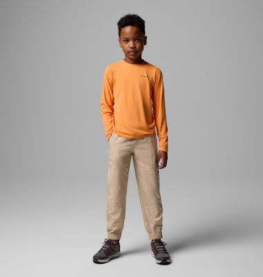 Pantalón cargo de senderismo Silver Ridge Utility para niño, Color: Ancient Fossil, image 1