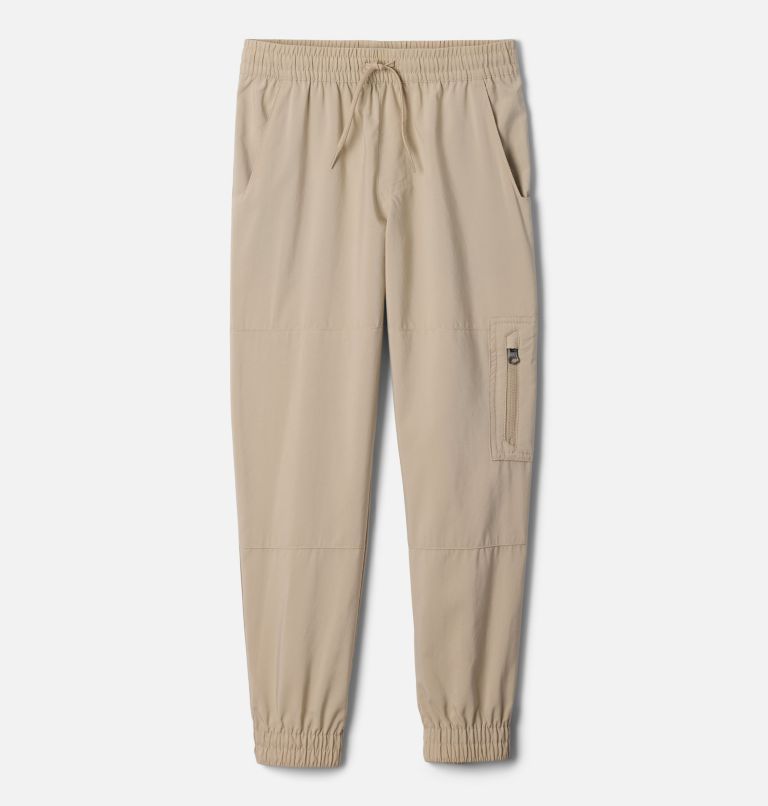 Boys' Silver Ridge Utility Cargo Hiking Trousers, Color: Ancient Fossil, image 1