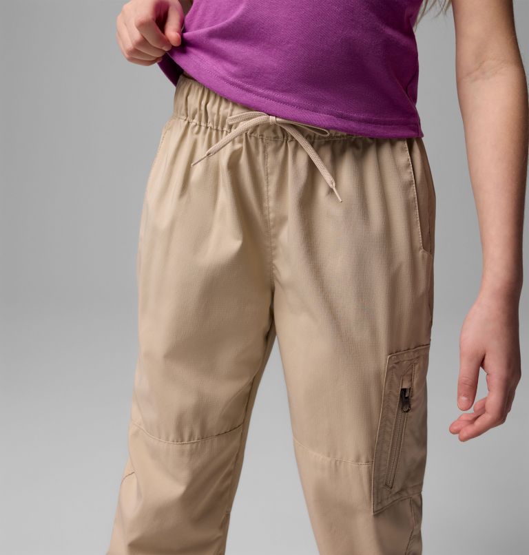 Pantalón cargo de senderismo Silver Ridge Utility para niña, Color: Ancient Fossil, image 5