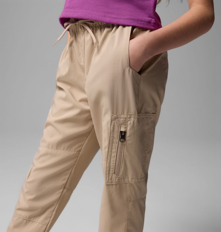 Pantalón cargo de senderismo Silver Ridge Utility para niña, Color: Ancient Fossil, image 6