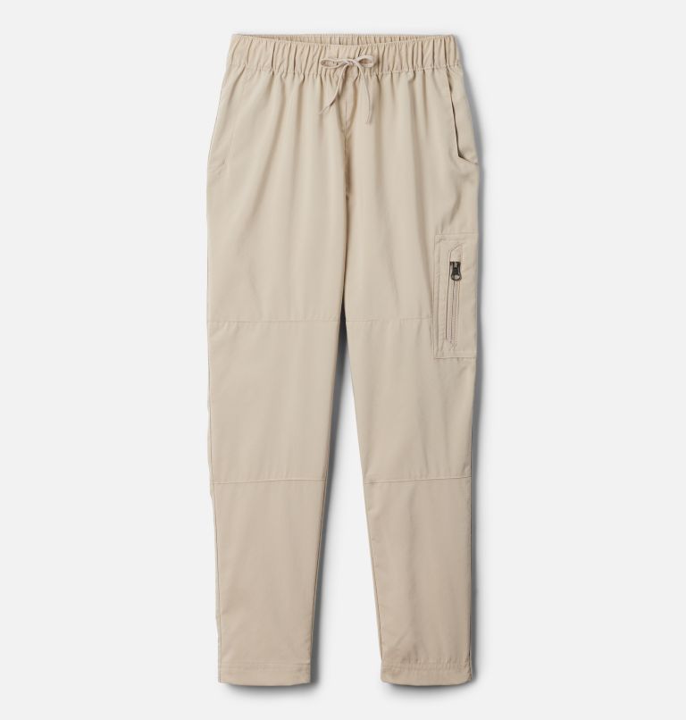 Girls Khaki Utility Cargo Trousers