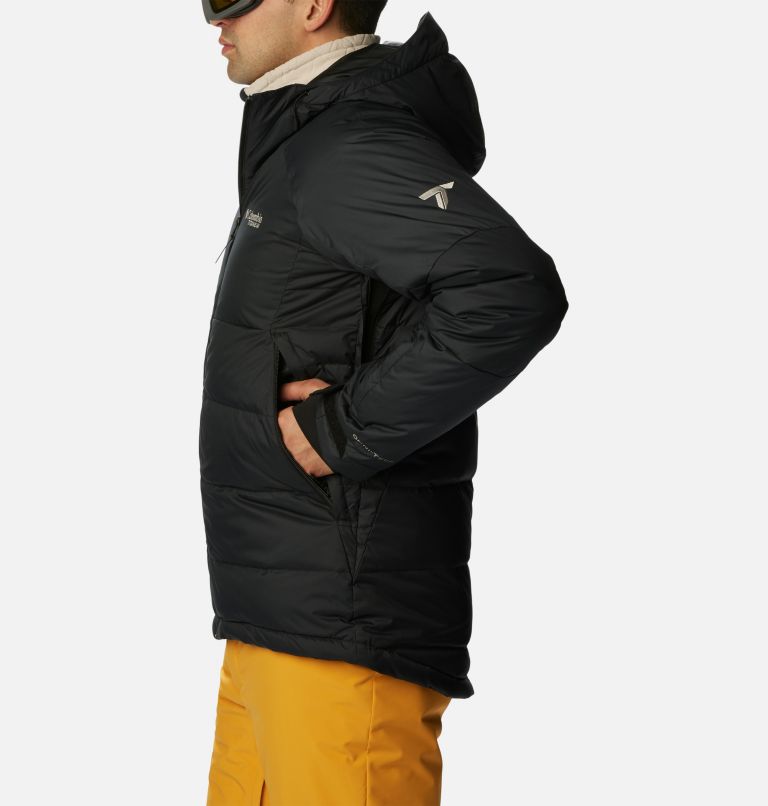 Veste de Ski Imperméable en Duvet Roaring Fork Homme, Color: Black, image 3