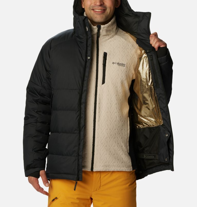 Columbia Roaring Fork down ski jacket in black