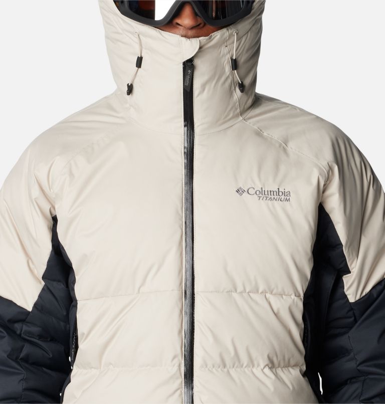 Veste de Ski en Duvet Rembourré Chaud Hiver Homme Manteau de Neige Escalade  