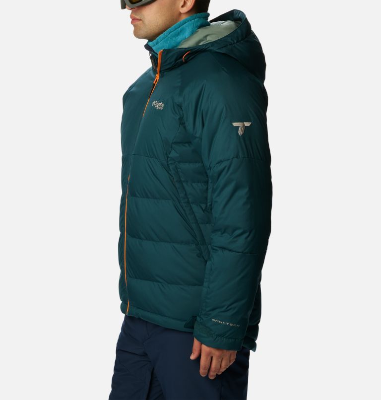 Roaring Fork Down Jacket | 414 | XL, Color: Night Wave, Metal, image 3