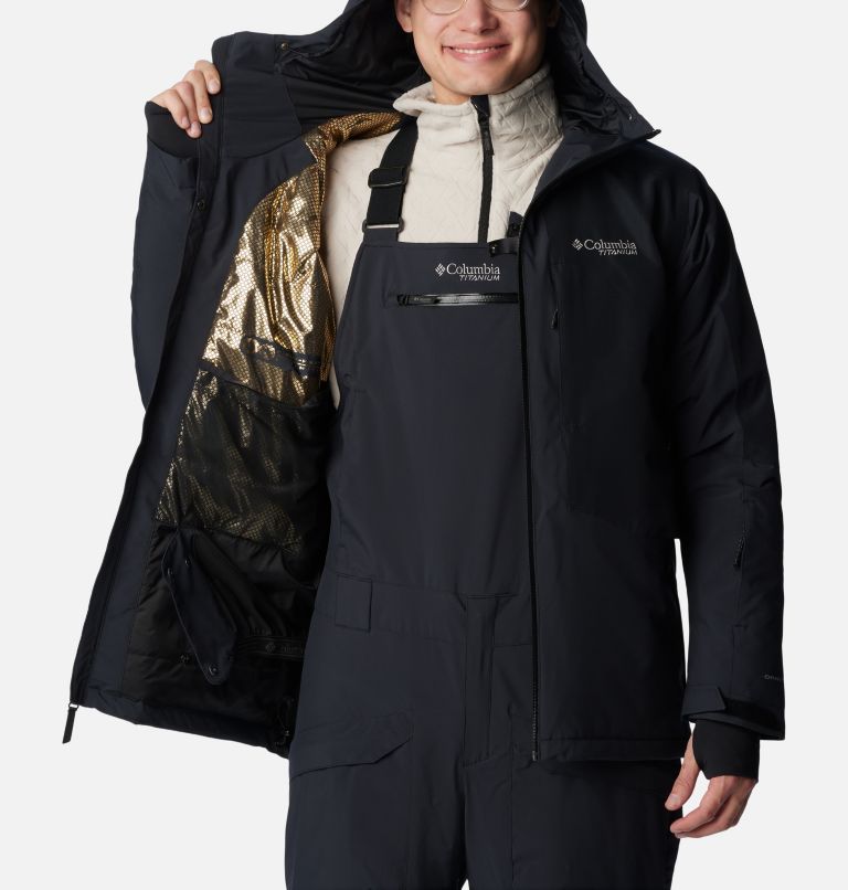 Thumbnail: Men's Highland Summit Jacket, Color: Black, image 5